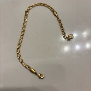 Kendra Scott Elegant Gold Chain Bracelet